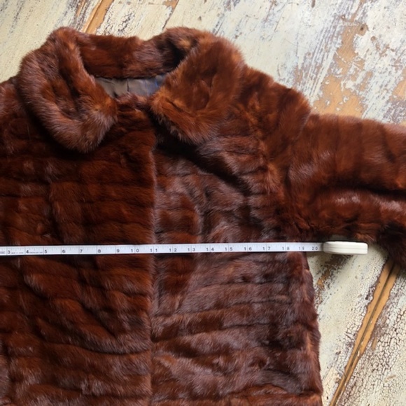VINTAGE Fox Real Fur Coat in Excellent Condition Size S/M - Picture 6 of 10